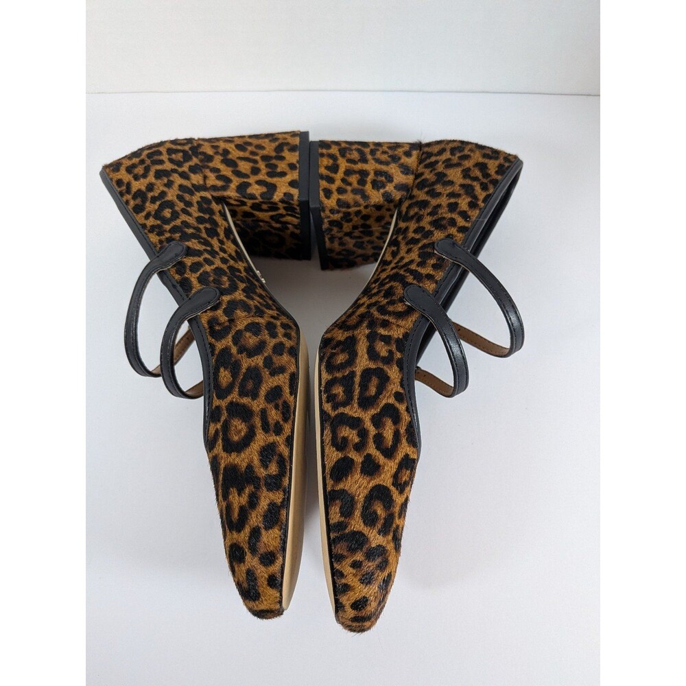 Sam Edelman Leopard Print Mary Jane Heels - Picture 3 of 8